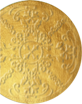 golden seal like ancient mayan culture